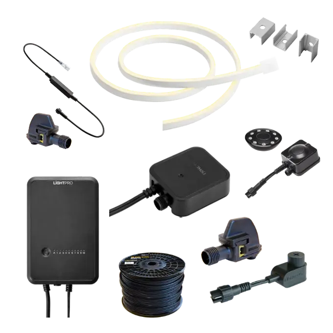 Aussenbeleuchtung Set Lightpro led Streifen