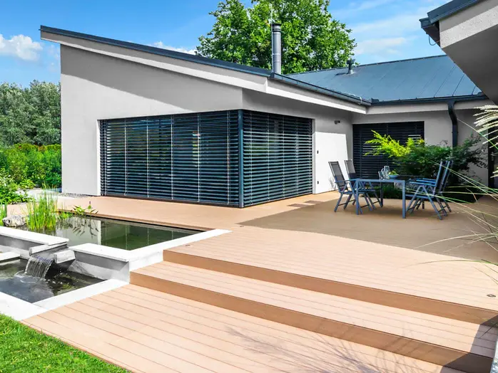 WPC Teak Terrasse