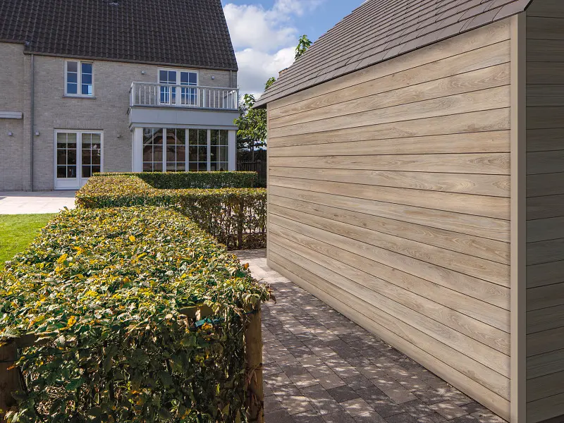 DURASID Kunststoff Fassade Garage