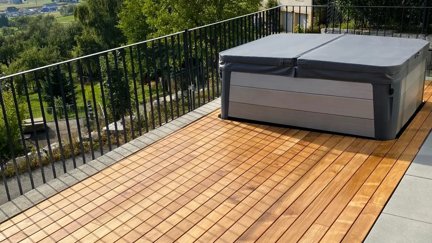 Teak Terrasse