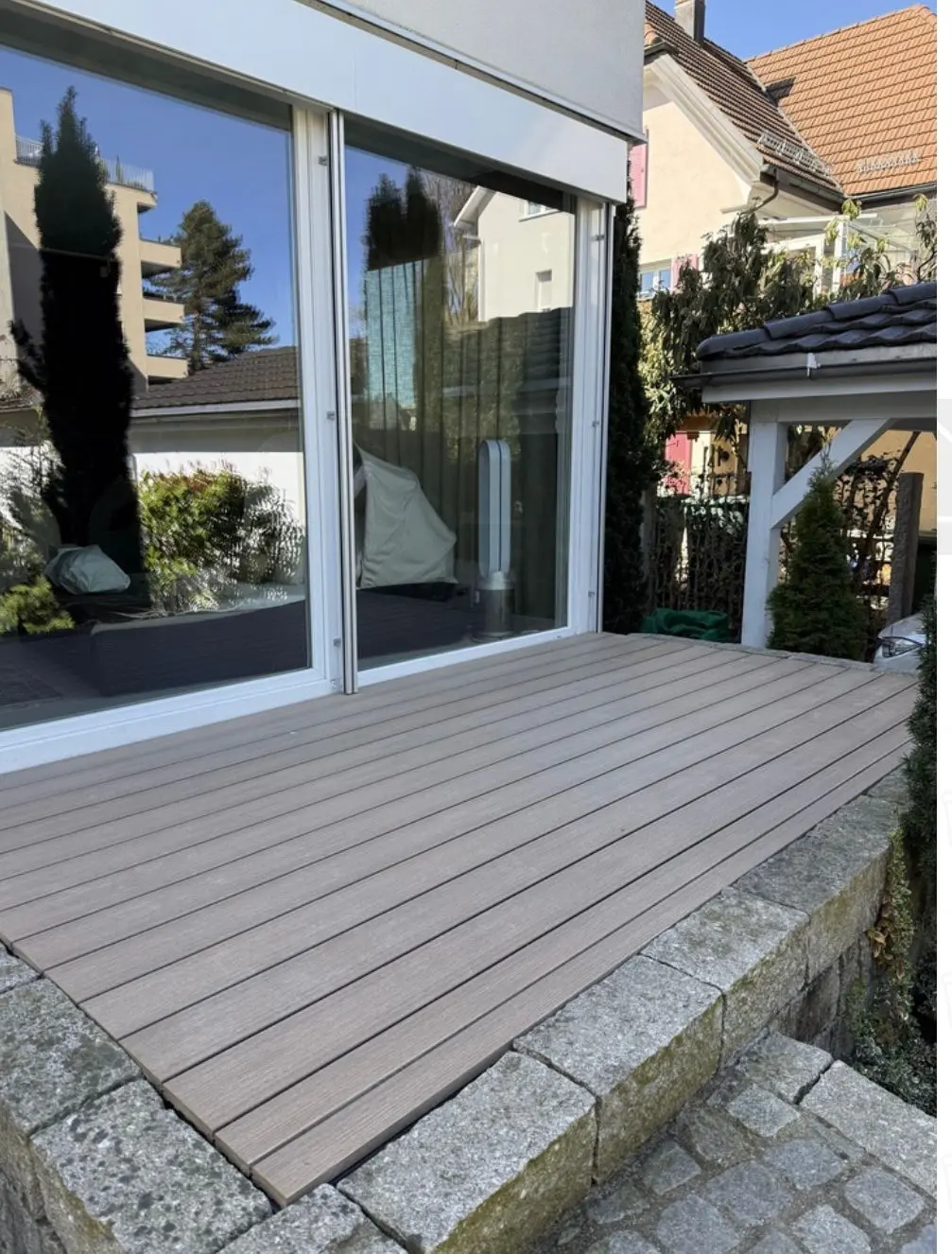 WPC Teak Terrasse