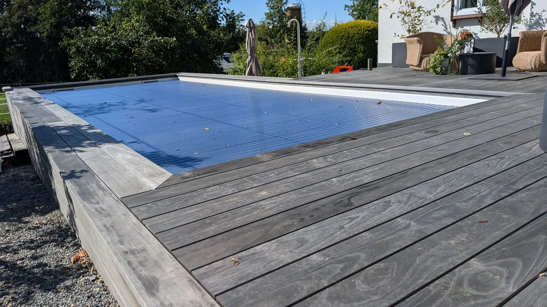 Accoya Grey Poolumrandung