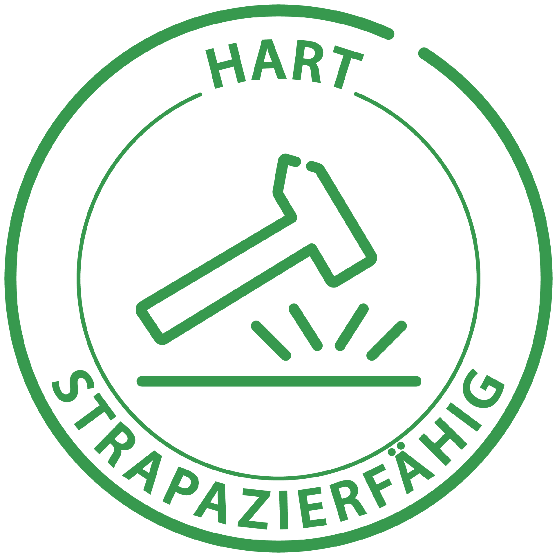 Beanspruchbar und strapazierfähig.