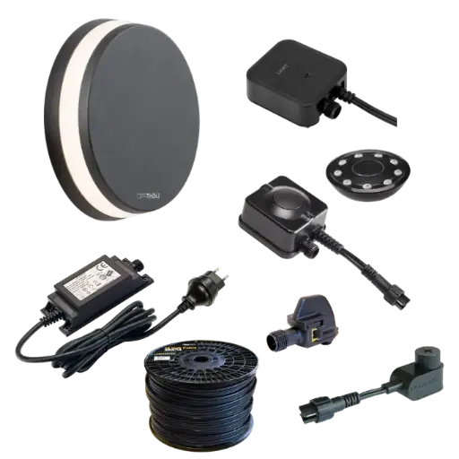 SET Wandleuchten Polaris Aussenbeleuchtung